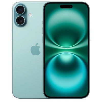 Смартфон Apple iPhone 16 512 ГБ, Бирюзовый Dual: nano SIM + eSIM