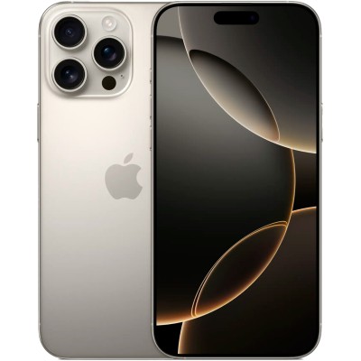 Смартфон Apple iPhone 16 Pro Max 1 ТБ, «Титановый Бежевый», nano SIM + eSIM