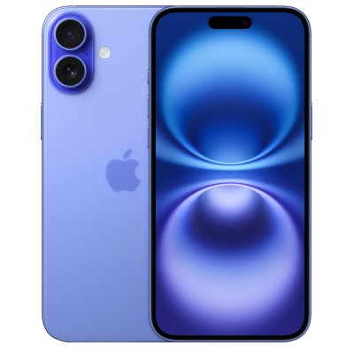 Смартфон Apple iPhone 16 128 ГБ, Ультрамарин Dual: nano SIM + eSIM